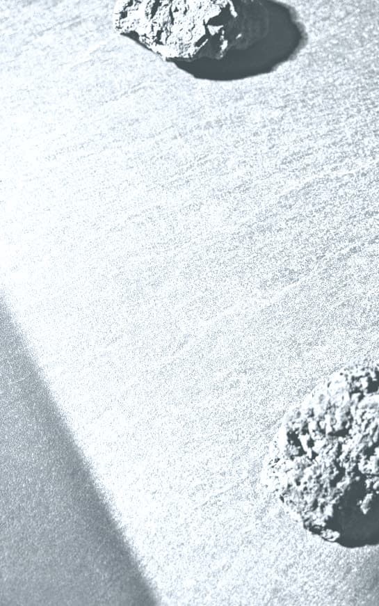 Molten-stone dramatic surface