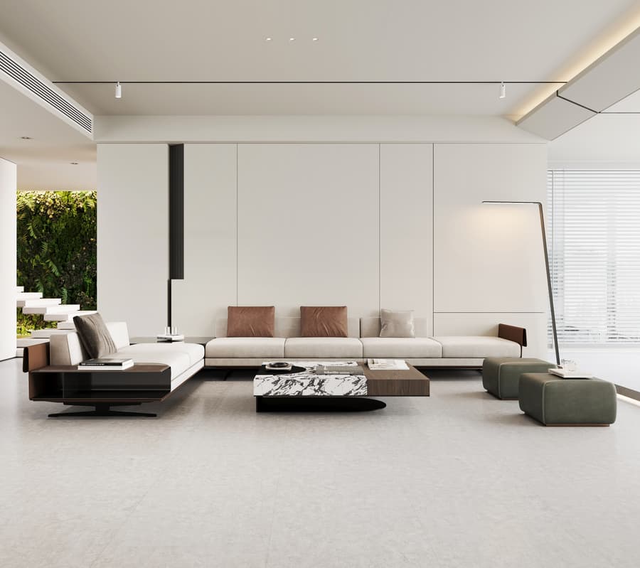 GINO porcelain tile. Bestseller interior application