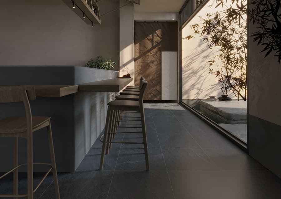 Urban Elements porcelain tile. Bestseller interior application